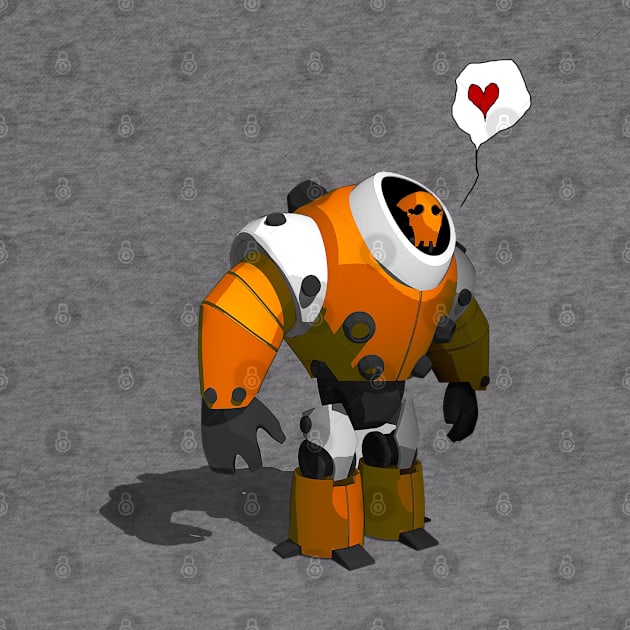 Heart Bot by Rowdy Designs